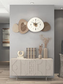 Modern Minimalist Wall Decor, Sofa Background Hanging Watch, Large Creative Wall Clock, 3D Wall Pendant, Home Decoration, 80cm