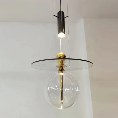 Postmoderner Design-Kronleuchter aus Glas für die Innendekoration - vue 2 sur 8