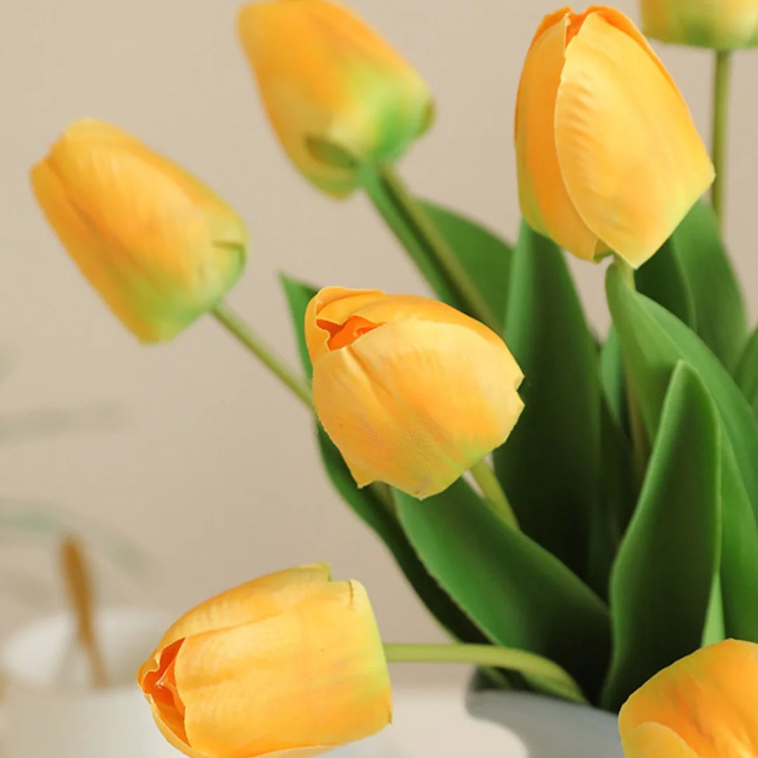 décoration de pâques tulipe en soie pour mariage et printemps - vue 5 sur 14