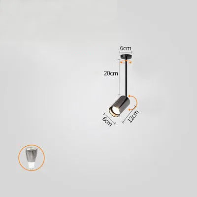 Spot mit Stab für Geschäft und Nagelstudio - vue 21 sur 21