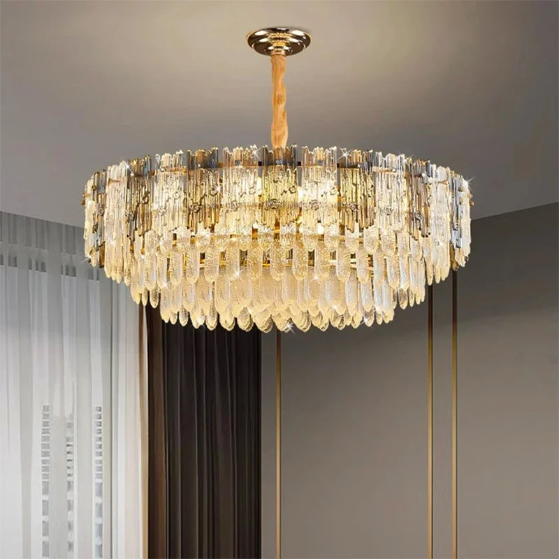 lustre led suspendu moderne pour éclairage intérieur décoratif - vue 5 sur 10