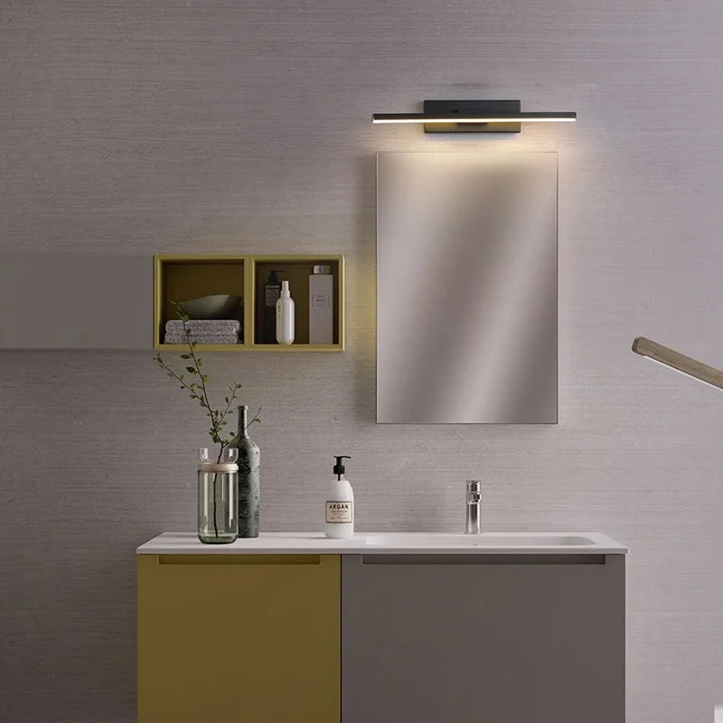 Moderne minimalistische LED-Wandleuchte mit drehbarem Design - vue 4 sur 7