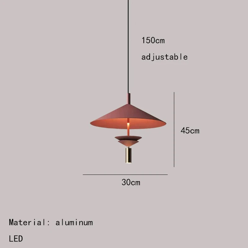 suspension en métal pour intérieur moderne avec lumière douce - vue 12 sur 14