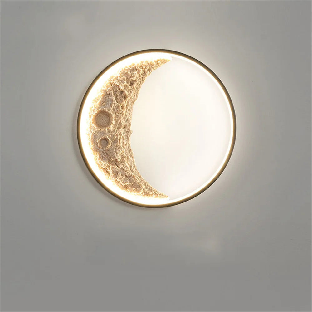 applique murale led ronde post-moderne design pour décoration intérieure - vue 4 sur 10