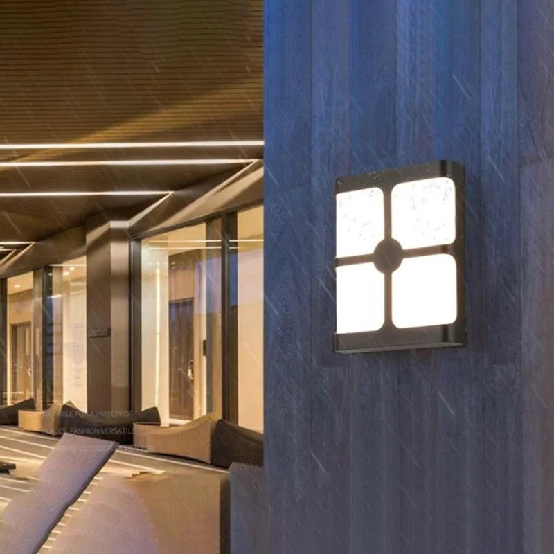applique murale led extérieure étanche pour jardin balcon