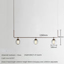 suspension en verre minimaliste pour bar et restaurant