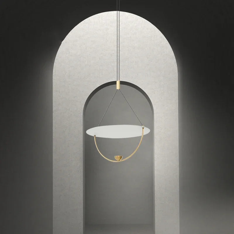 lustre led moderne pour décoration de maison et tables alimentaires - vue 3 sur 6