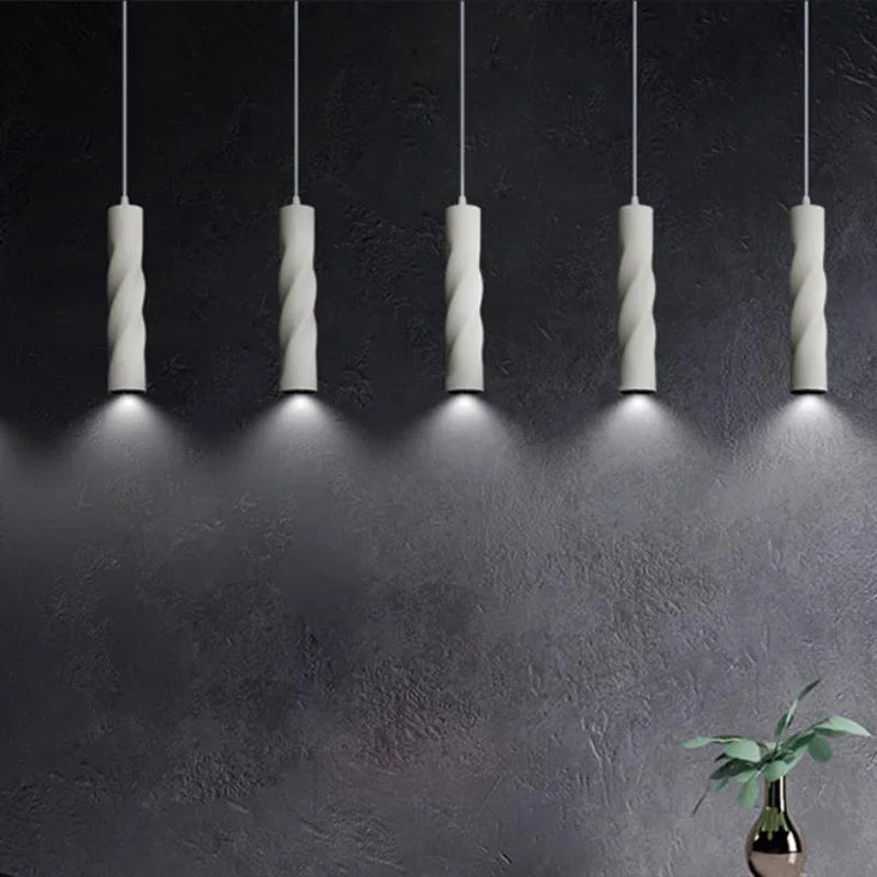 suspension led cylindrique à intensité variable pour décoration intérieure - vue 6 sur 10