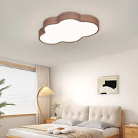 Minimalistischer nordischer Deckenleuchte aus Holz mit moderner LED-Beleuchtung