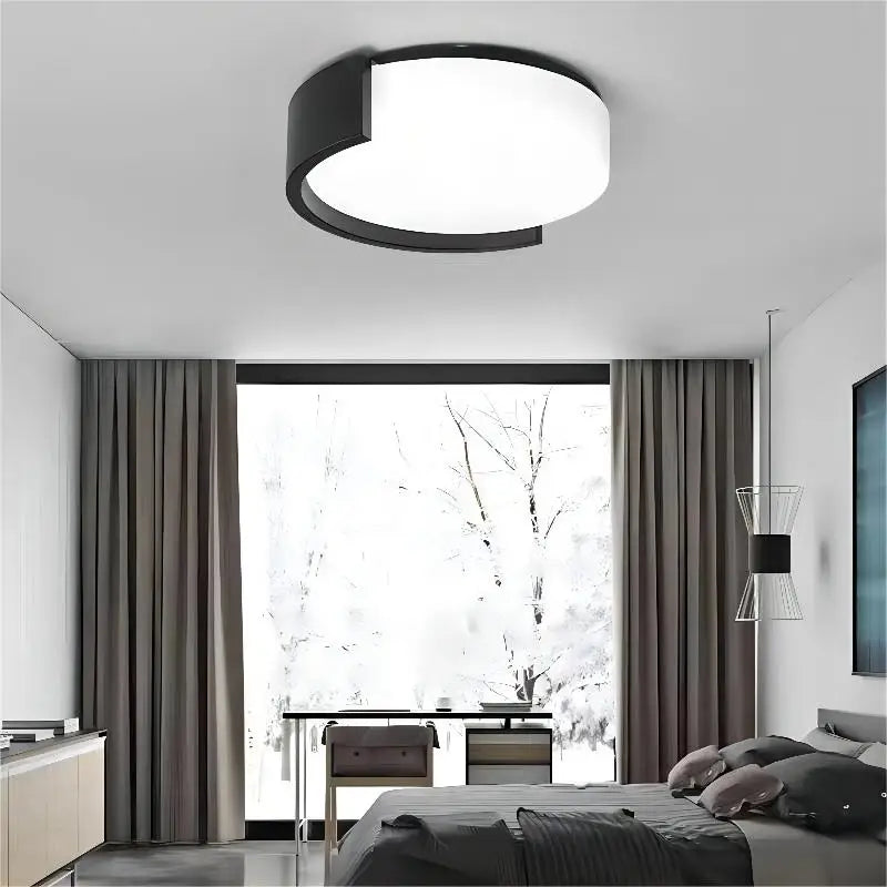 plafonnier led design nordique simple et créatif dernière version - vue 5 sur 8