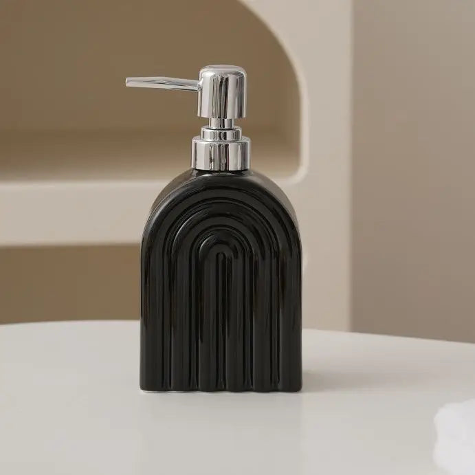 distributeur de savon en céramique pour shampoing et eau portable - vue 12 sur 21