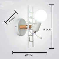 applique murale led g80 décoration nordique pour enfants