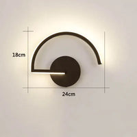 Applique murale créative moderne pour chambre à coucher