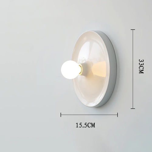 LED-Wandleuchte Bauhaus UFO Galvanoplastik Dekoration - vue 13 sur 14