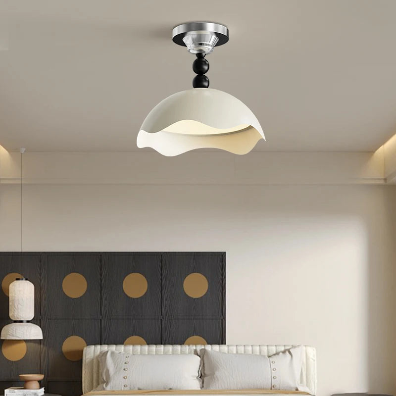 plafonnier girly en coquille d'œuf créatif haut de gamme pour chambre - vue 5 sur 14