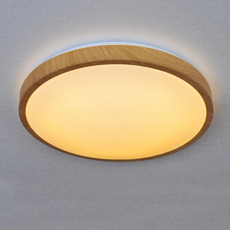 Plafond moderne à LEDs lumière ronde Simple décoration luminaires étude salle à manger balcon chambre salon plafonnier - vue 3 sur 6
