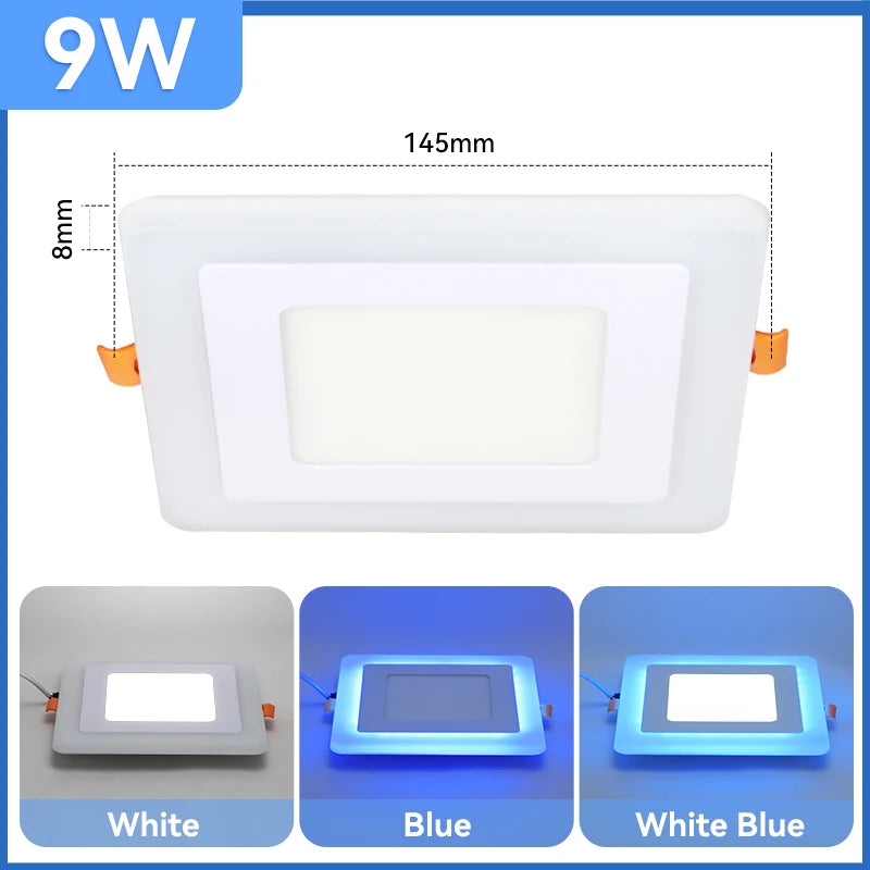 LED-Einbau-Deckenleuchte Kaltweiß Modernes Design für Innenräume