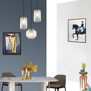 LED-Deckenleuchte aus Glas im nordischen Design – dekorative Innenleuchte