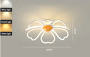 plafonnier floral à led pour chambre et salon