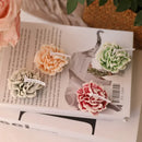 bougie 3d fleur dœillet décoration aromathérapie et cadeaux