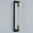 Moderne Wandleuchte aus chinesischem Marmor mit Knoten und LED-Licht