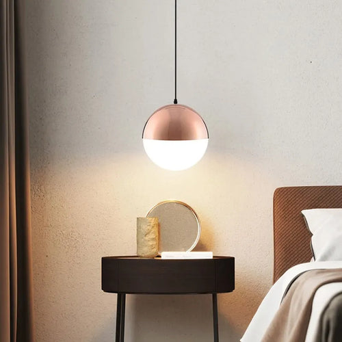lampe suspendue moderne led intérieur salon chambre étude banquet