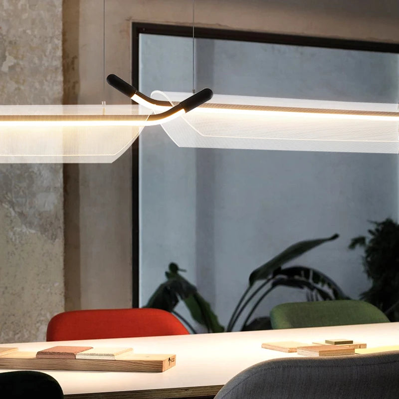 Minimalistische Designer-Pendelleuchte für moderne Restaurants und Bars - vue 6 sur 18