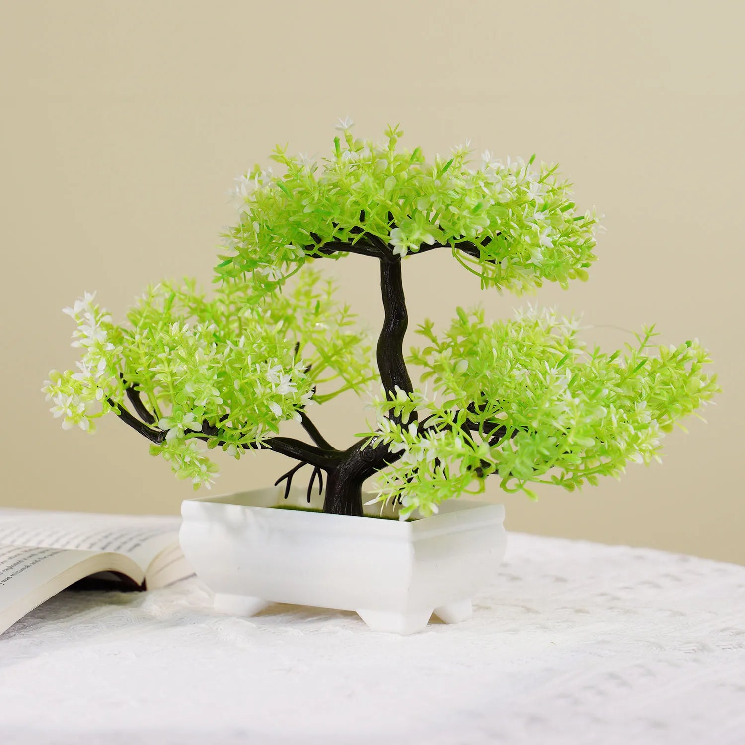 plantes artificielles bonsaï petit arbre décoration intérieure et extérieure - vue 3 sur 32