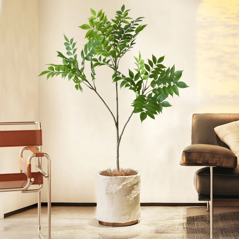 grandes plantes artificielles faux ficus pour décoration intérieure et extérieure - vue 3 sur 6