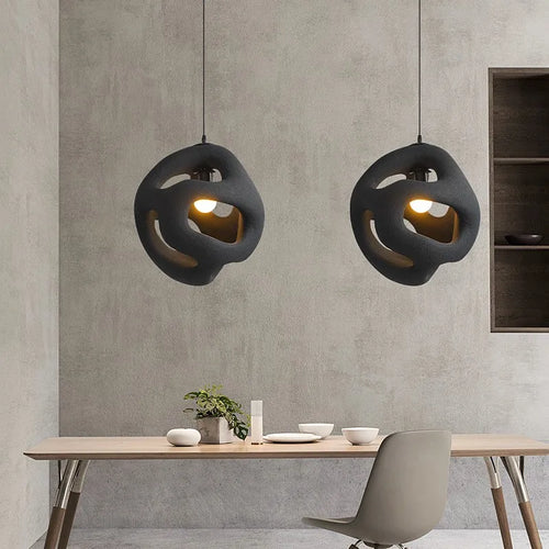suspension led minimalisme nordique style wabi sabi luminaires