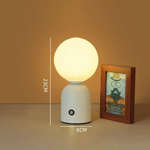LED-Schreibtischlampe wiederaufladbar für dekorative Innenbeleuchtung - vue 11 sur 10