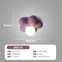 lampe de plafond style nordique français avec fleurs créatives