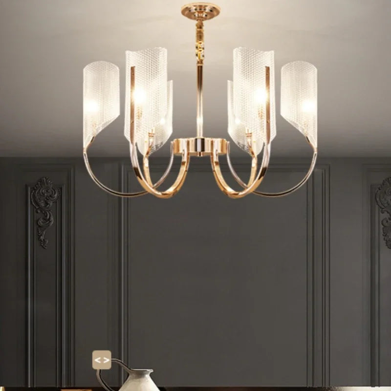 lustre rétro français moderne minimaliste pour salle d'art créative - vue 3 sur 6