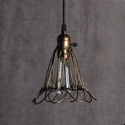 Vintage-Pendelleuchte Edison für industrielle Inneneinrichtung - vue 9 sur 9