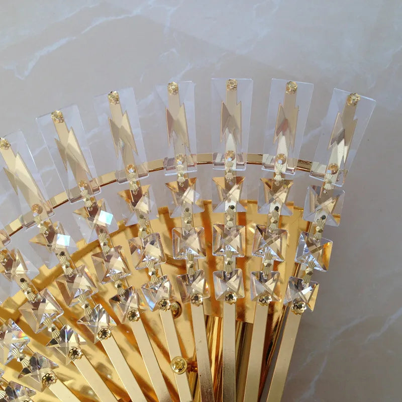applique murale en cristal luxueux pour décoration intérieure - vue 3 sur 7