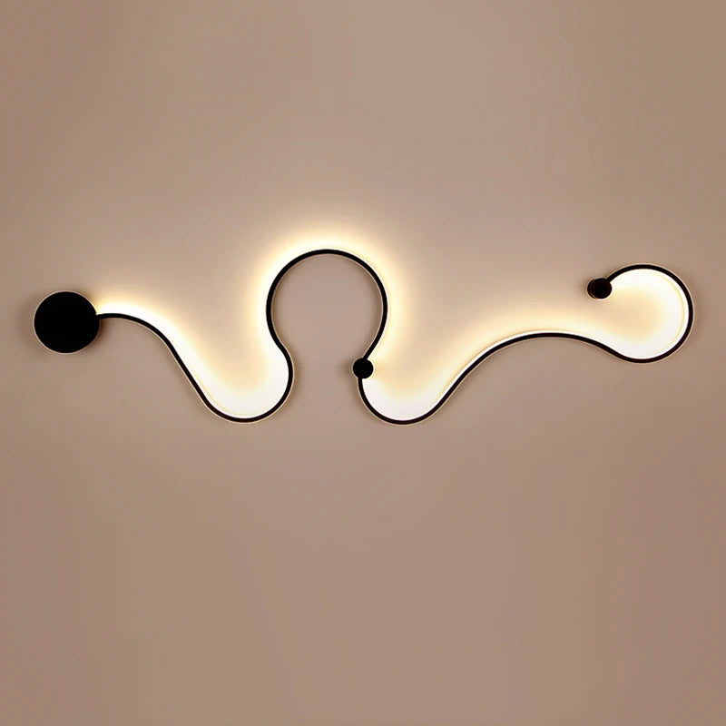 applique murale led moderne minimaliste nordique pour décoration maison