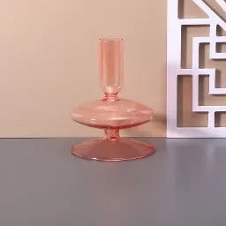 bougeoir en verre pour décoration de mariage et centre de table - vue 26 sur 29