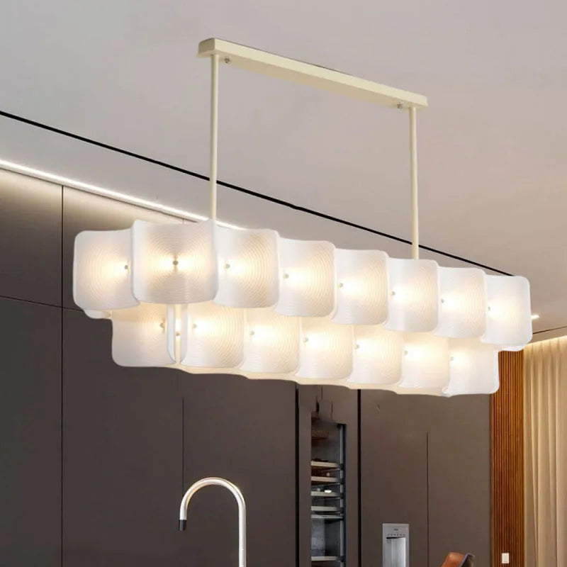 lustre led moderne style 	 avec gradation variable - vue 5 sur 9