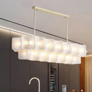 Moderner LED-Kronleuchter aus Acryl mit variabler Dimmung