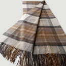 Plaid laine cachemire motif ecossais style pastoral chaud