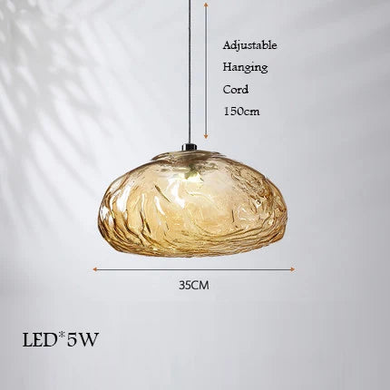 lustre en verre design nuage pour un intérieur créatif - vue 21 sur 21
