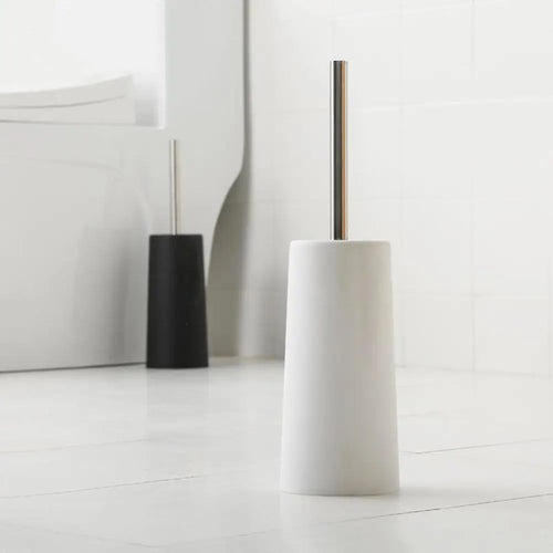 ensemble de brosse de toilette et support autonome pour salle de bain