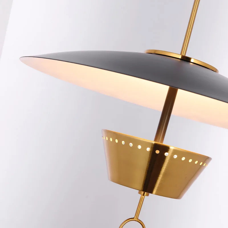 Moderne minimalistische UFO-Pendelleuchte für jeden Raum - vue 5 sur 7