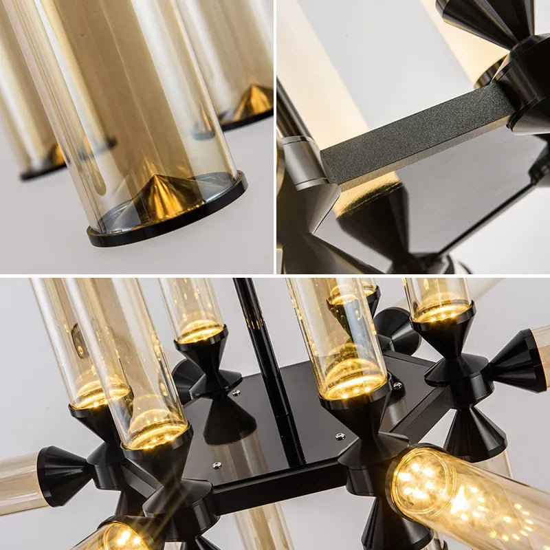 Tischlampe aus Glas im italienischen Design für moderne Räume - vue 5 sur 19
