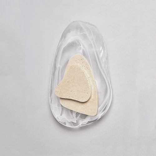 applique murale scandinave en pierre de verre led étanche extérieur