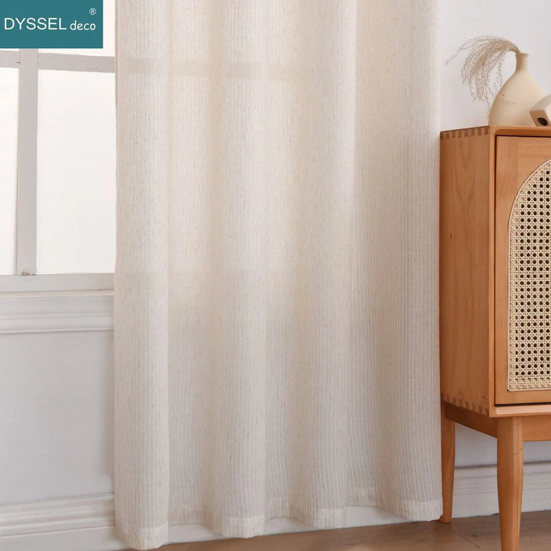 Rideau moderne à rayures style européen salon chambre