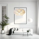 Moderner LED-Kronleuchter aus Acryl in Blumenform dekorativ