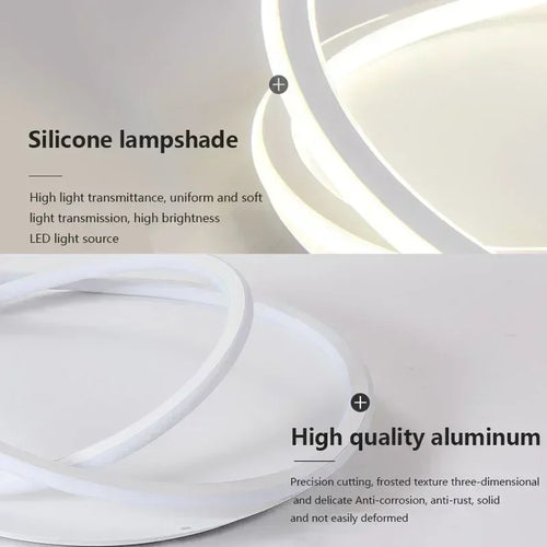 Moderner LED-Deckenleuchte für elegante Innendekoration - vue 6 sur 16