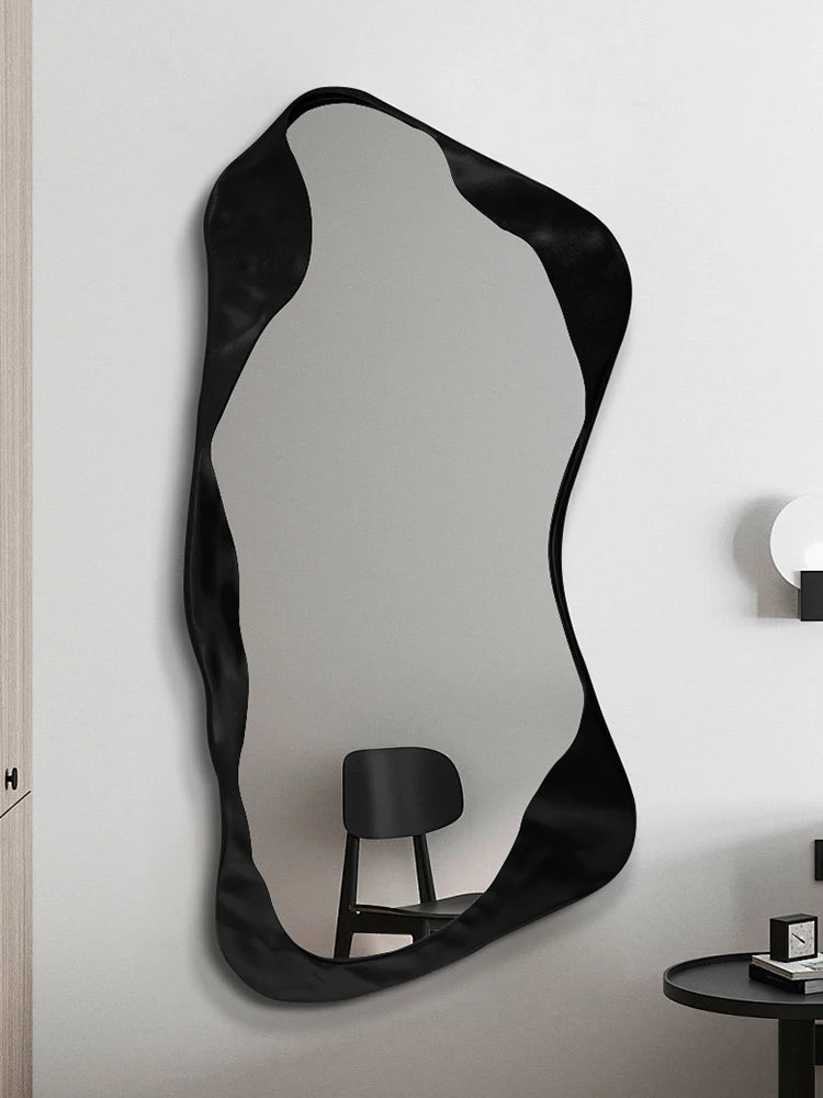 miroir nordique artistique plein format cadre créatif élégant - vue 6 sur 7