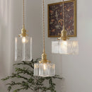 Retro-Pendelleuchte aus Glas mit kreativer LED-Beleuchtung für Vintage-Look